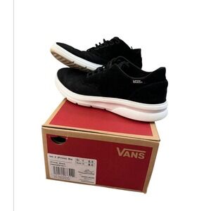 Vans Iso 2 Prime Black White Low Top Sneakers Mens 6.5 Womens 8